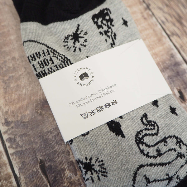 Gothic Literature Socks