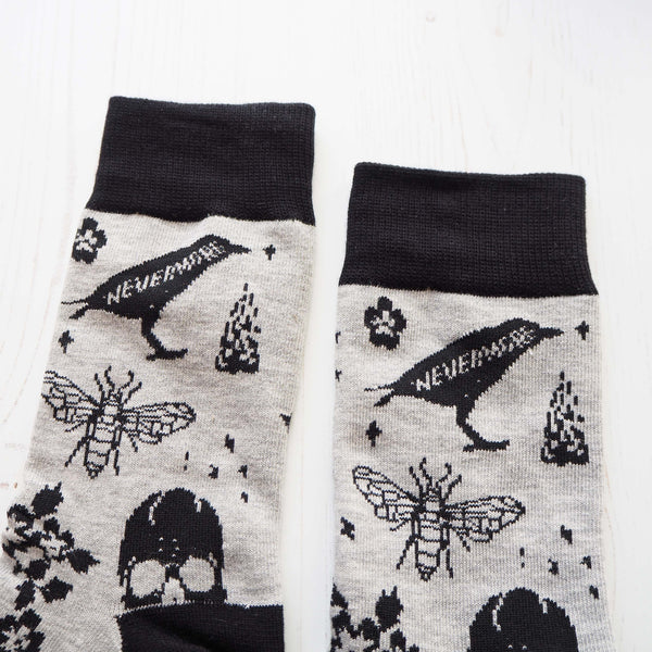 Gothic Literature Socks
