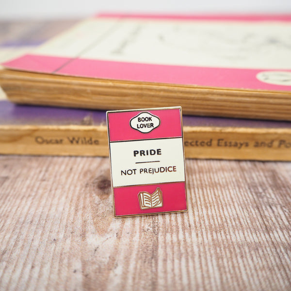 'Pride Not Prejudice' Enamel Pin