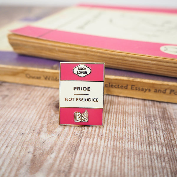 'Pride Not Prejudice' Enamel Pin