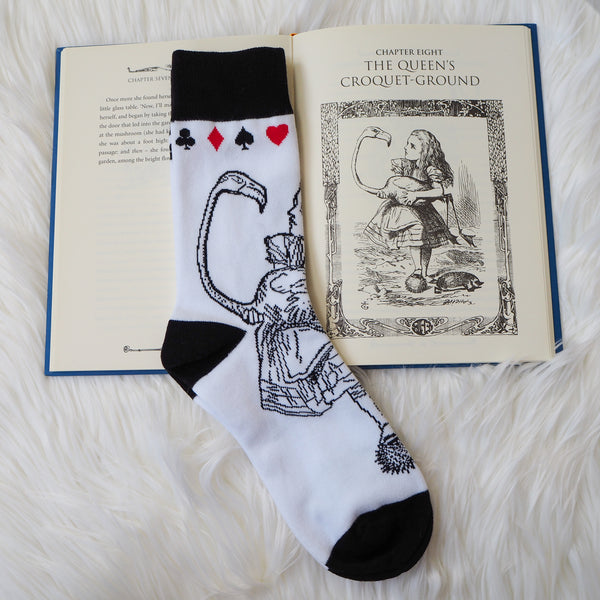 Alice in Wonderland Socks
