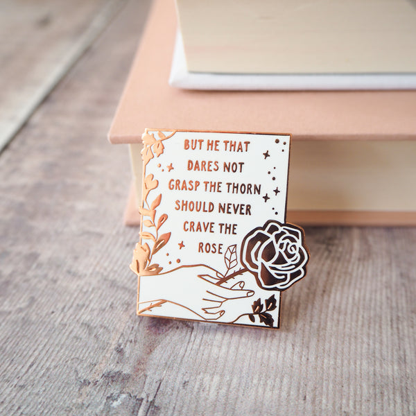 Anne Brontë Enamel Pin - Women Poets Collection