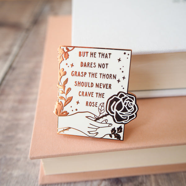 Anne Brontë Enamel Pin - Women Poets Collection