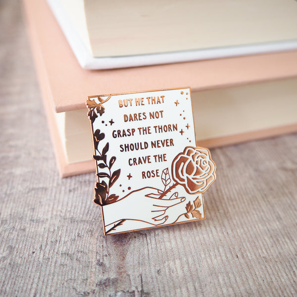 Anne Brontë Enamel Pin - Women Poets Collection