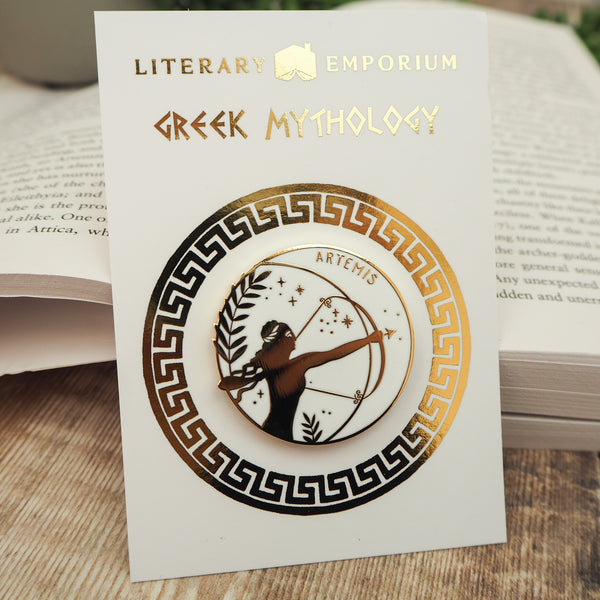 Artemis Enamel Pin - Greek Mythology Collection