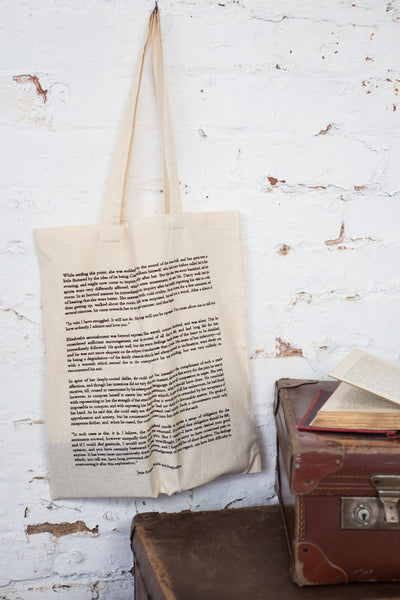 Pride And Prejudice Cotton Book Bag - Literary Emporium
