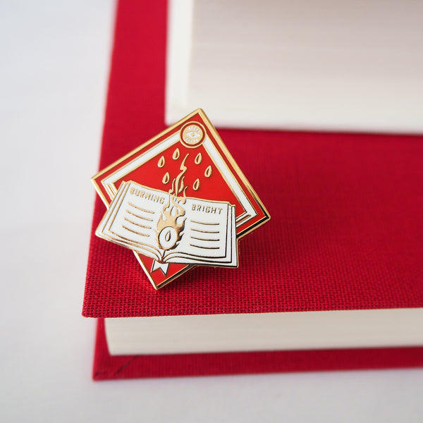 Burning Bright Enamel Pin - Dystopian Collection