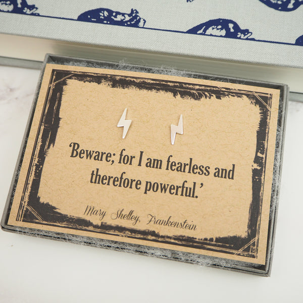 Frankenstein Lightning Bolt Earrings