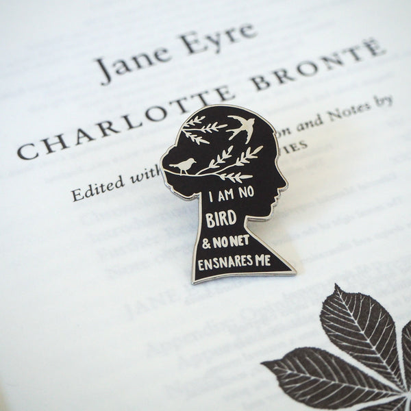 Jane Eyre Enamel Pin - Gothic Literature Collection