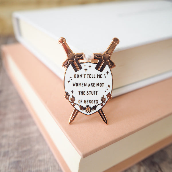 Qiu Jin Enamel Pin - Women Poets Collection