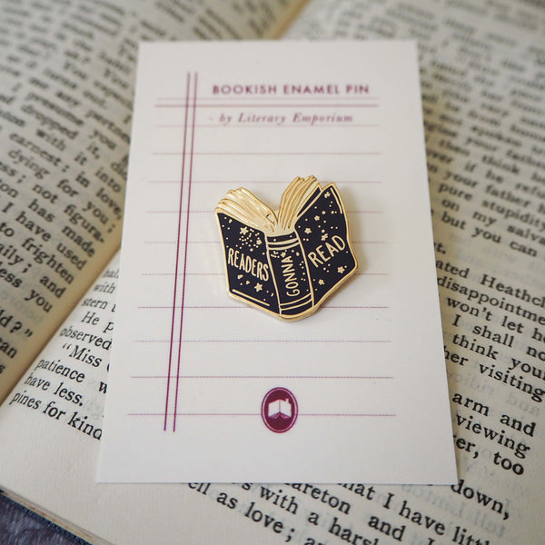 'Readers Gonna Read' Enamel Pin