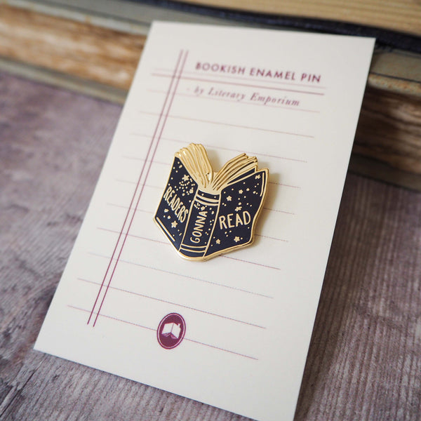 'Readers Gonna Read' Enamel Pin