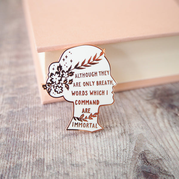 Sappho Enamel Pin - Women Poets Collection