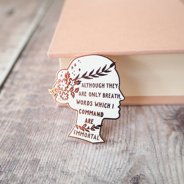Sappho Enamel Pin - Women Poets Collection