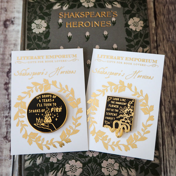 Lady Macbeth Enamel Pin - Shakespeare's Heroines Collection