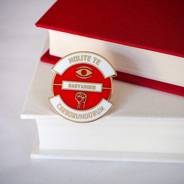 Nolite Te Bastardes Carborundorum Enamel Pin - Dystopian Collection