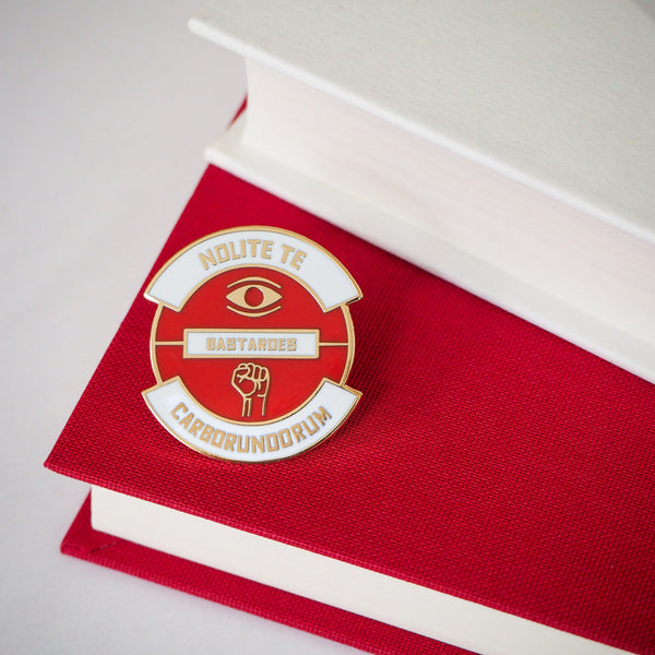 Nolite Te Bastardes Carborundorum Enamel Pin - Dystopian Collection