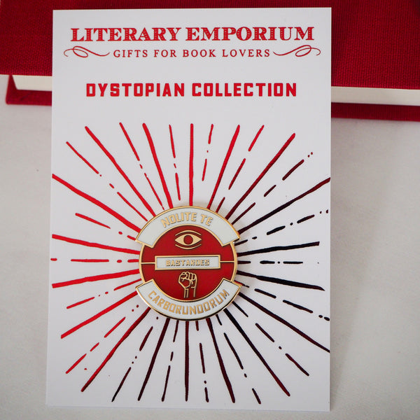 Nolite Te Bastardes Carborundorum Enamel Pin - Dystopian Collection
