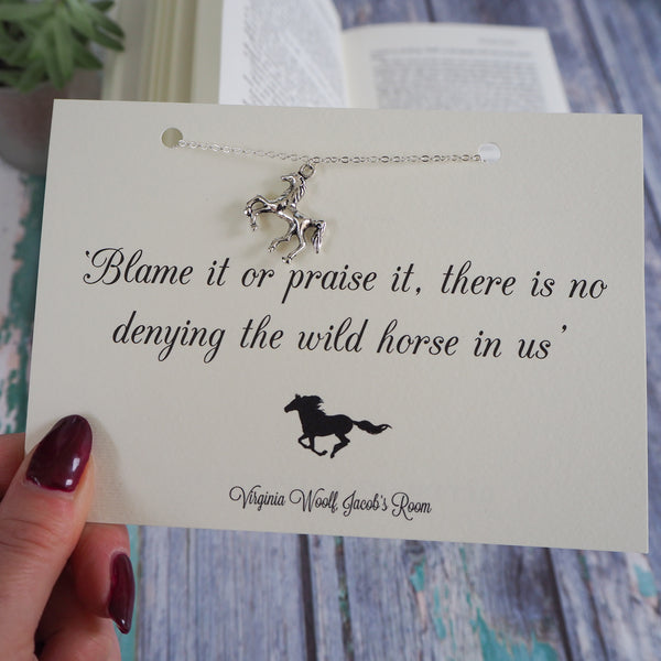 Virginia Woolf Wild Horse Necklace