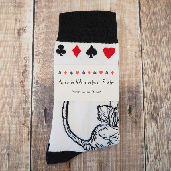 Alice in Wonderland Socks