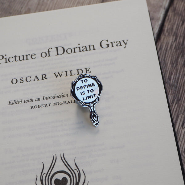 The Picture of Dorian Gray Enamel Pin - Gothic Literature Collection