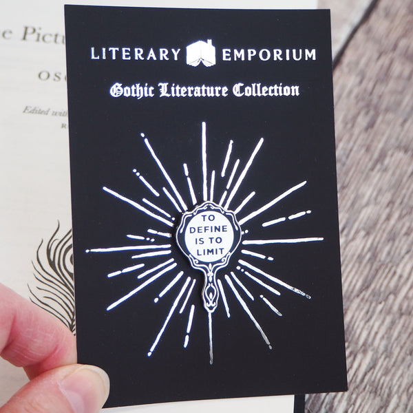 The Picture of Dorian Gray Enamel Pin - Gothic Literature Collection