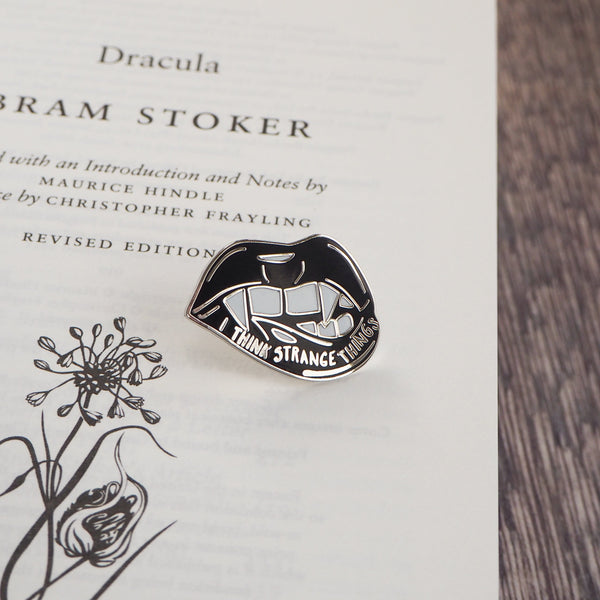 Dracula Enamel Pin - Gothic Literature Collection