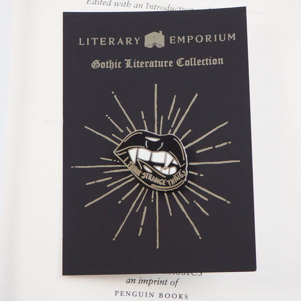 Dracula Enamel Pin - Gothic Literature Collection