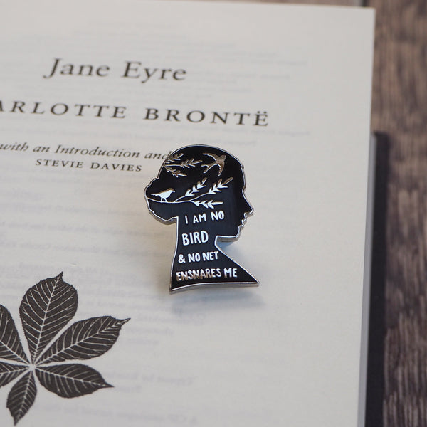 Jane Eyre Enamel Pin - Gothic Literature Collection