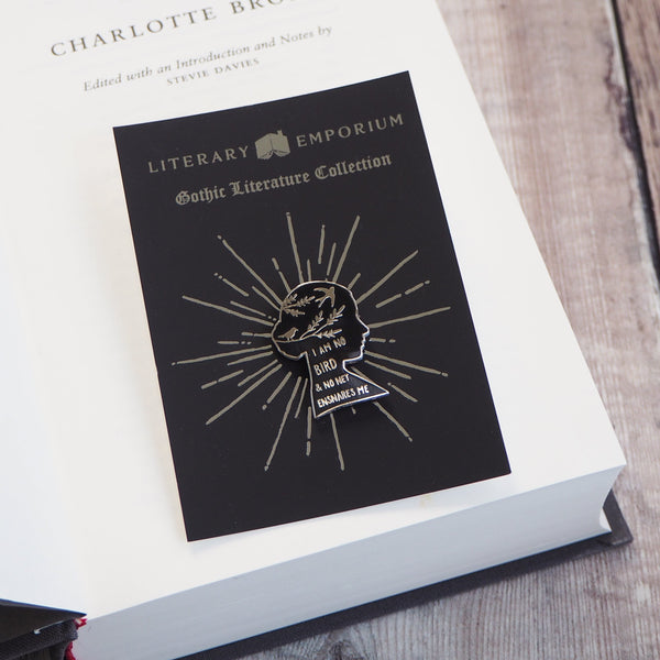 Jane Eyre Enamel Pin - Gothic Literature Collection