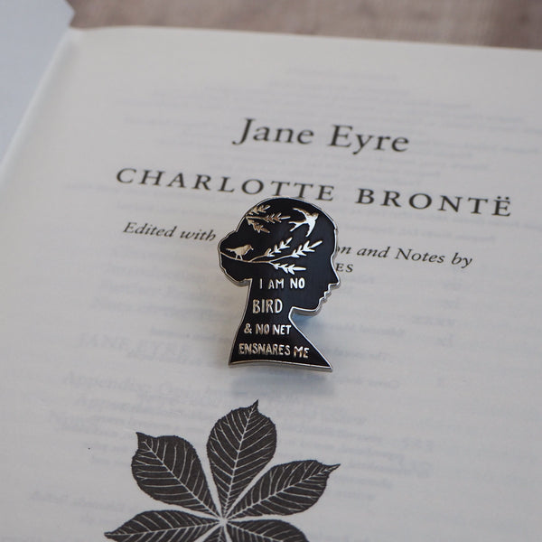 Jane Eyre Enamel Pin - Gothic Literature Collection