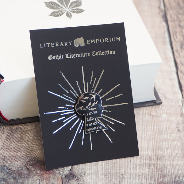 Jane Eyre Enamel Pin - Gothic Literature Collection