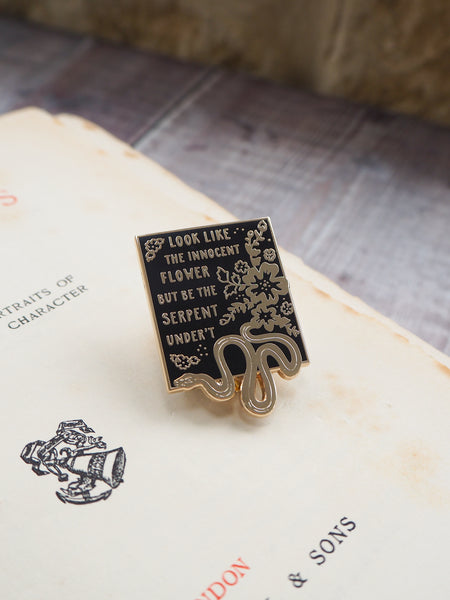 Lady Macbeth Enamel Pin - Shakespeare's Heroines Collection