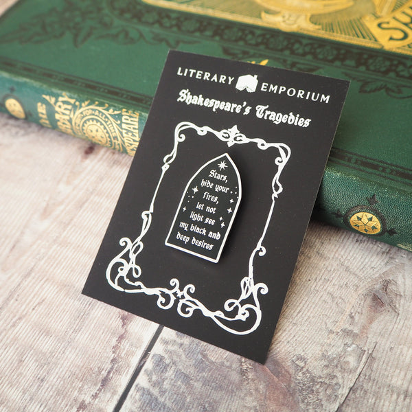 Macbeth Enamel Pin - Shakespeare’s Tragedies Collection