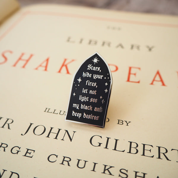 Macbeth Enamel Pin - Shakespeare’s Tragedies Collection