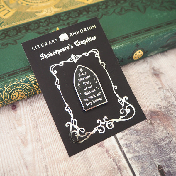 Macbeth Enamel Pin - Shakespeare’s Tragedies Collection