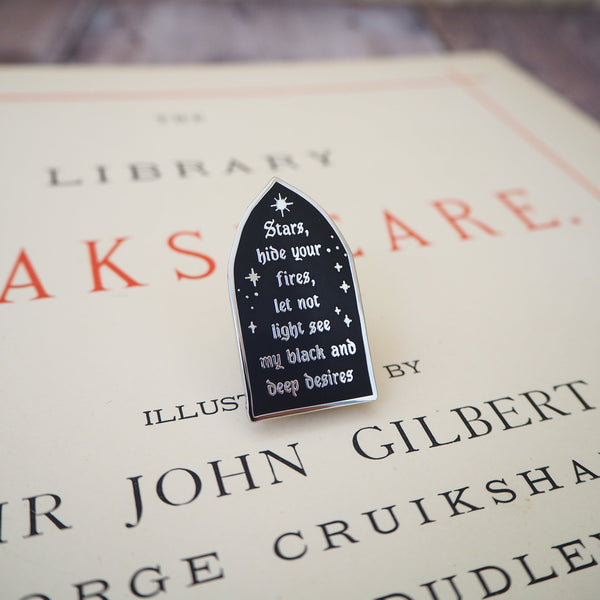 Macbeth Enamel Pin - Shakespeare’s Tragedies Collection
