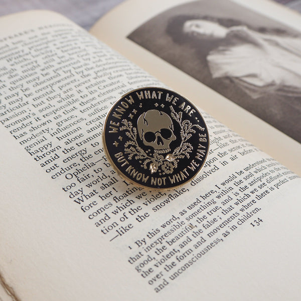 Ophelia Enamel Pin - Shakespeare's Heroines Collection