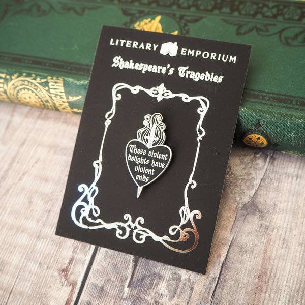 Romeo & Juliet Enamel Pin - Shakespeare’s Tragedies Collection