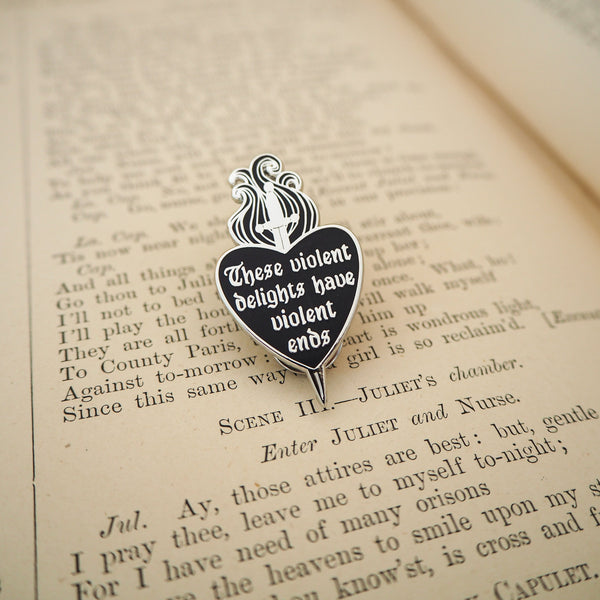 Romeo & Juliet Enamel Pin - Shakespeare’s Tragedies Collection