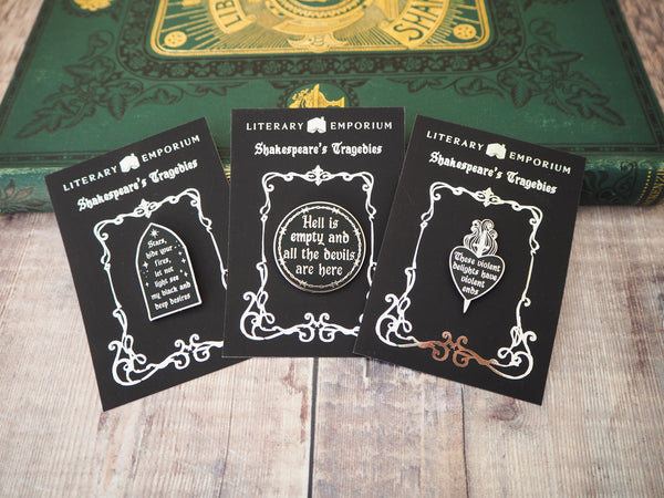 Macbeth Enamel Pin - Shakespeare’s Tragedies Collection