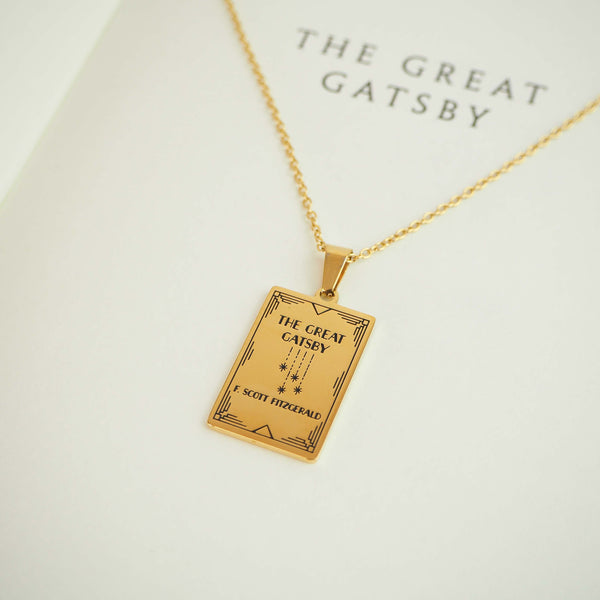 The Great Gatsby Book Necklace