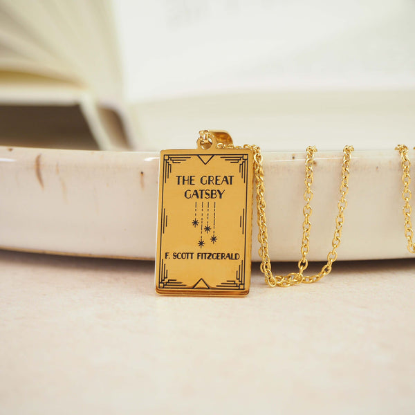 The Great Gatsby Book Necklace