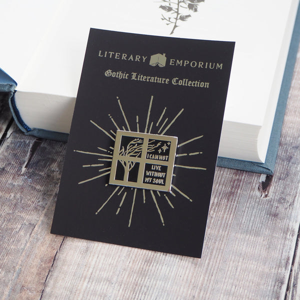 Wuthering Heights Enamel Pin - Gothic Literature Collection