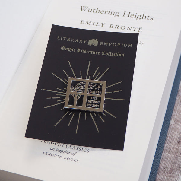 Wuthering Heights Enamel Pin - Gothic Literature Collection