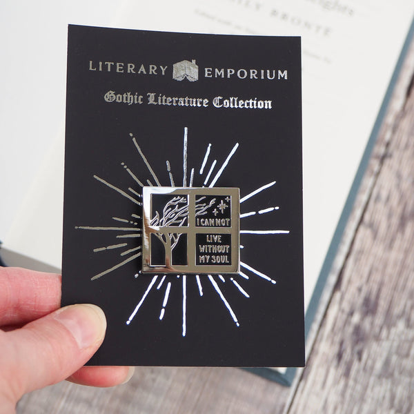Wuthering Heights Enamel Pin - Gothic Literature Collection