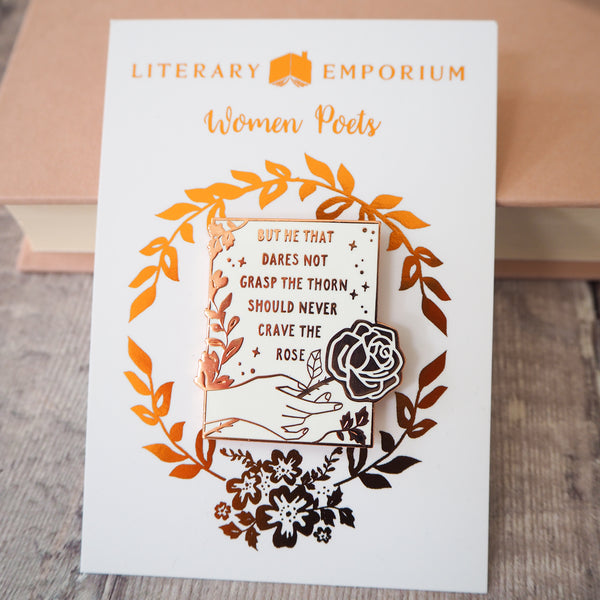 Anne Brontë Enamel Pin - Women Poets Collection