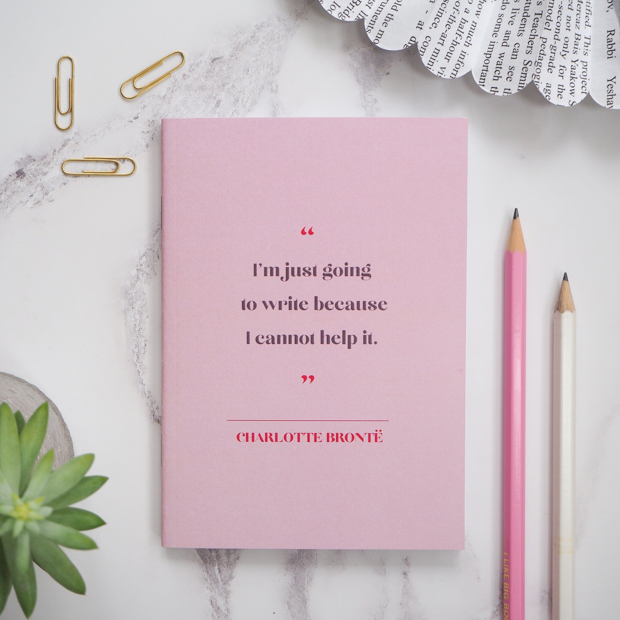 Charlotte Brontë - Women Writers Pocket Notebook