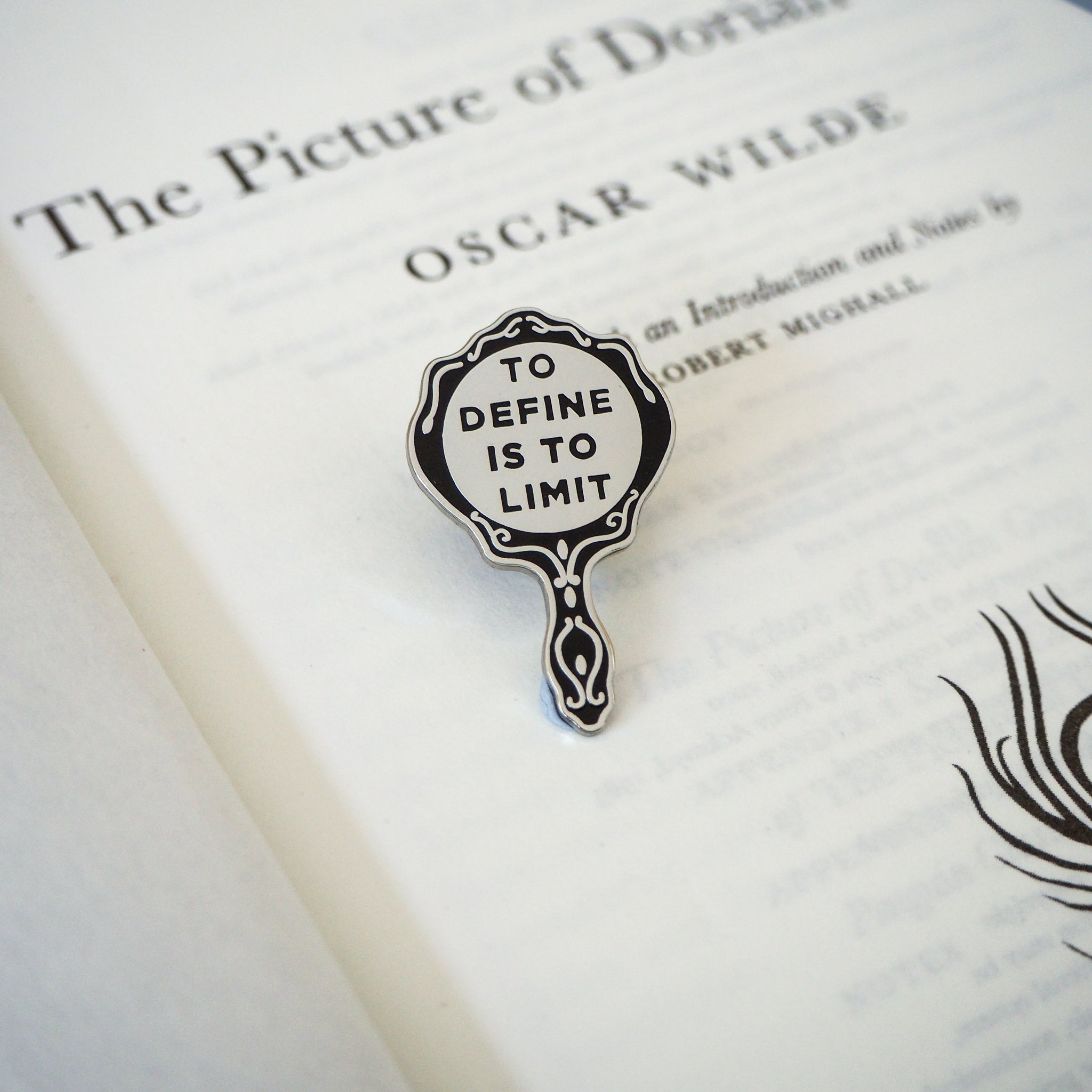 The Picture of Dorian Gray Enamel Pin - Gothic Literature Collection