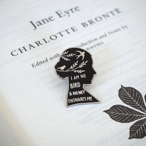 Jane Eyre Enamel Pin - Gothic Literature Collection